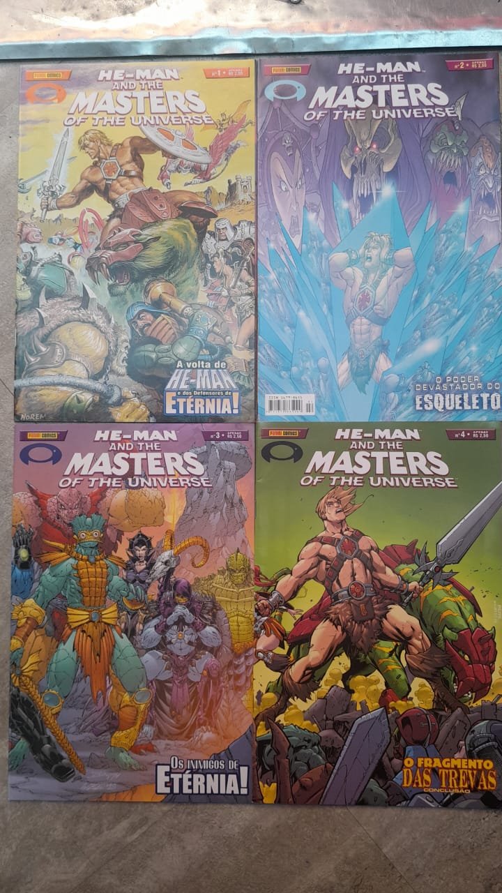 54 He-Man And The Masters Of The Universe completo 1 ao 4 - Imagem 1