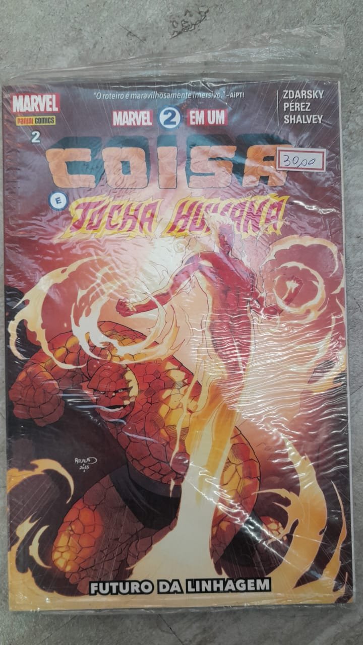 57 Marvel 2 em 1 Coisa e Tocha Humana: Futuro da Linhagem - Imagem 1