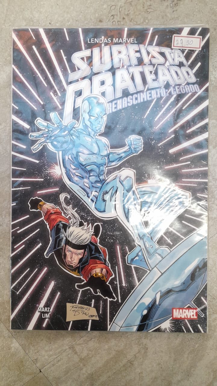58 Lendas Marvel Surfista Prateado Renascimento: Legado - Imagem 1