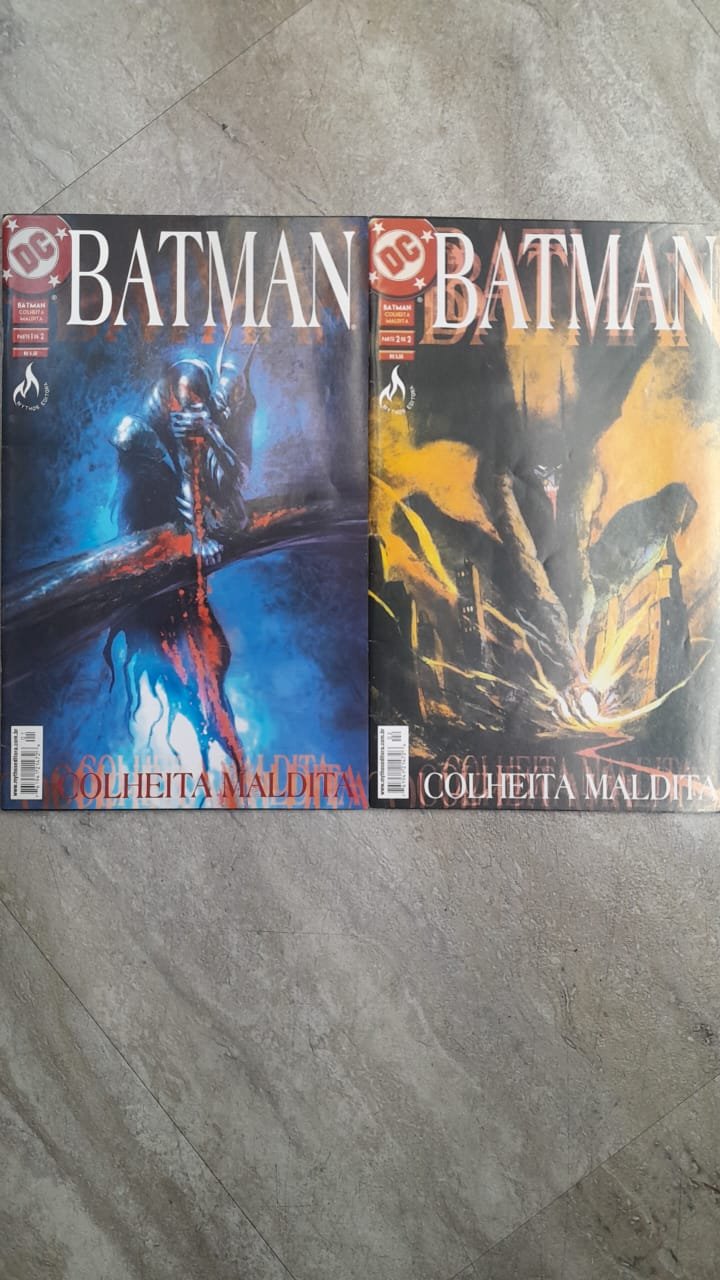 60 Batman Colheita Maldita completo 1 e 2 - Imagem 1