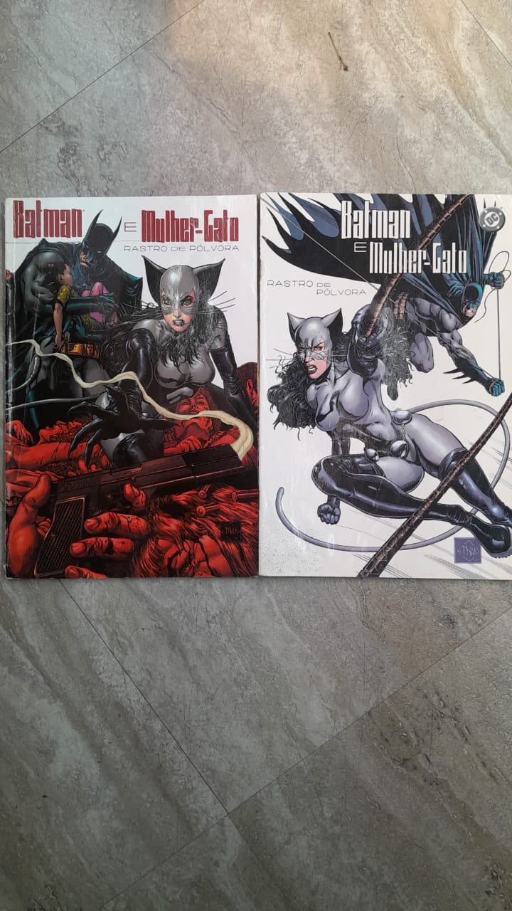 62 Batman e Mulher-Gato: Rastro de Pólvora completo 1 e 2 - Imagem 1