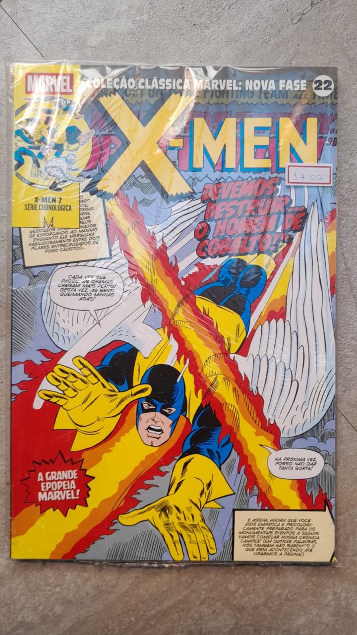 7 Coleção Clássica Marvel Nova Fase 22: X-men 13 - Imagem 1