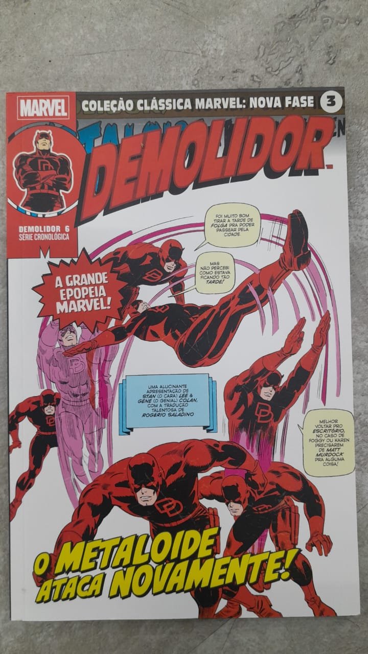 7 Coleção Clássica Marvel Nova Fase 3: Demolidor 6 - Imagem 1