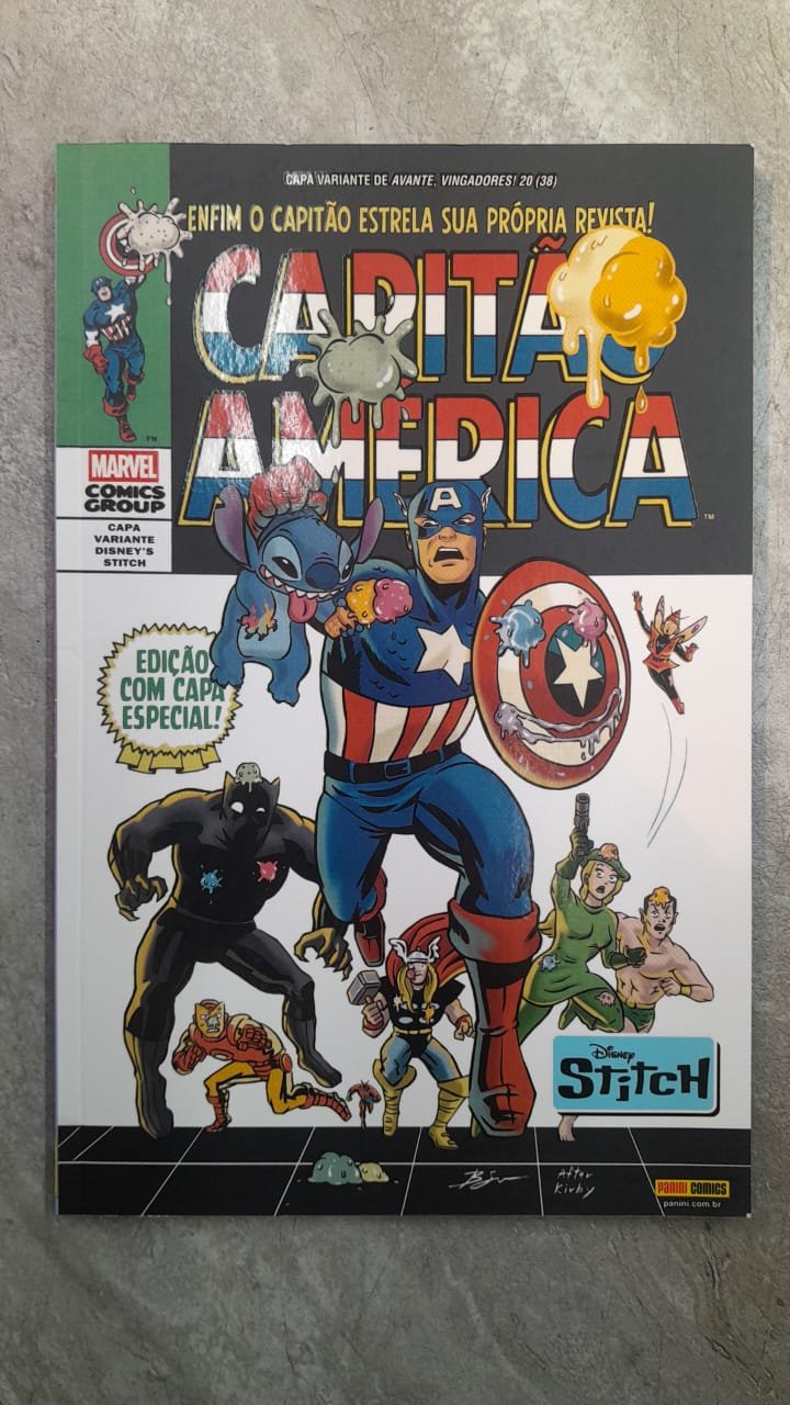 95 Avante, Vingadores- Vol. 20 - capa variante - Imagem 1