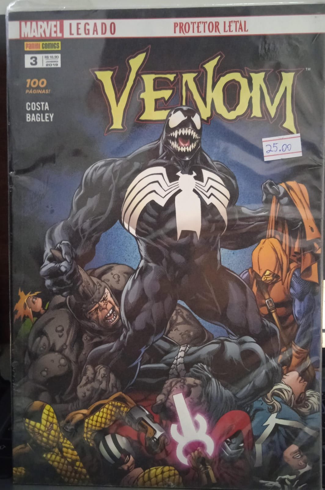 WhatsApp Image 2026-08-07 at 16.17.41 Venom - Vol.3 (1ª Série) - Imagem 1
