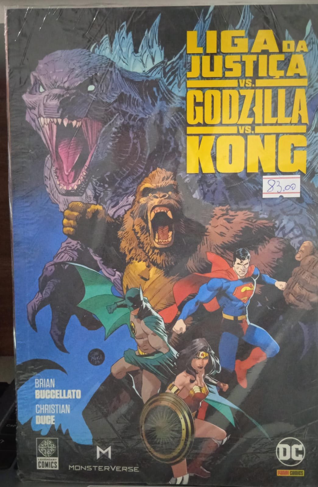 WhatsApp Image 2026-08-10 at 10.54.37 Liga da Justiça vs. Godzilla vs. Kong (Lacrado) - Imagem 1