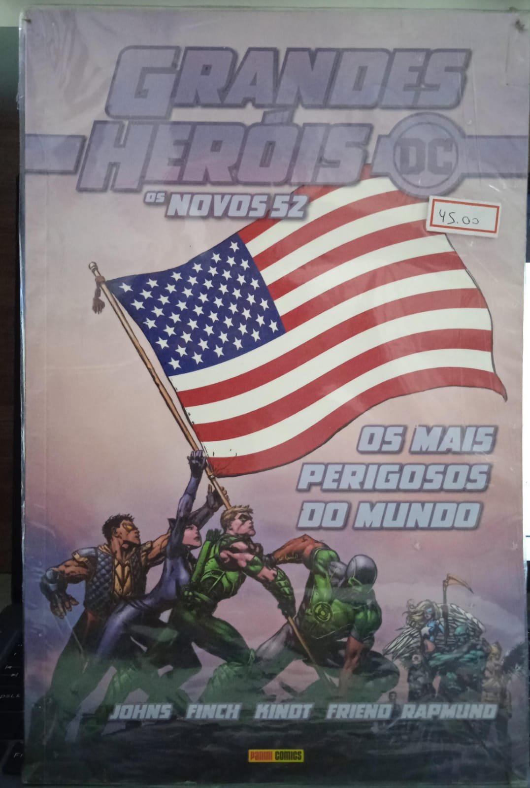 WhatsApp Image 2026-08-10 at 10.55.55 Grandes Heróis DC Vol.29: Os mais perigosos do mundo (Os Novos 52) - Imagem 1