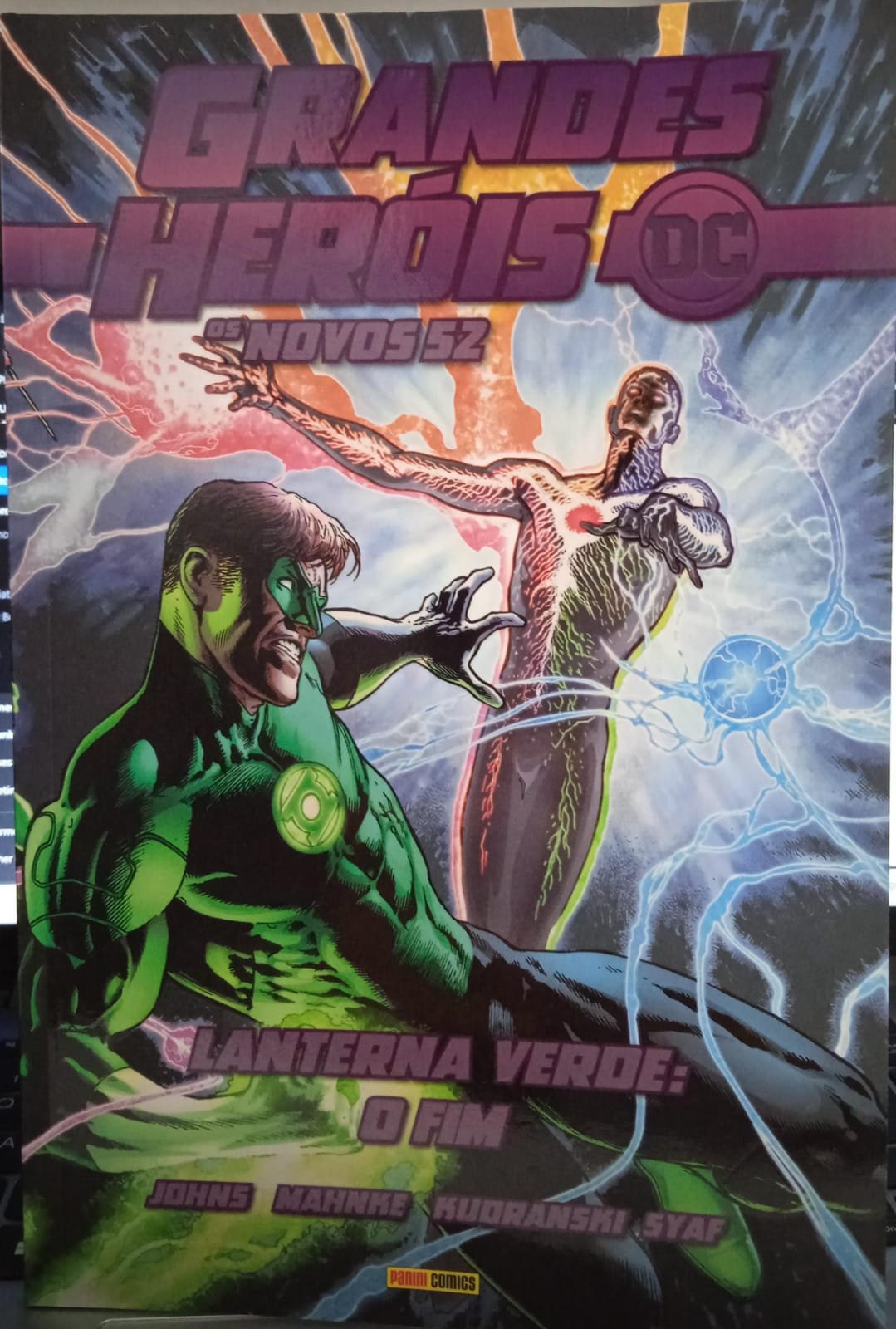WhatsApp Image 2026-08-10 at 10.57.43 Grandes Heróis DC Vol.27 - Lanterna Verde: O Fim (Os Novos 52) - Imagem 1