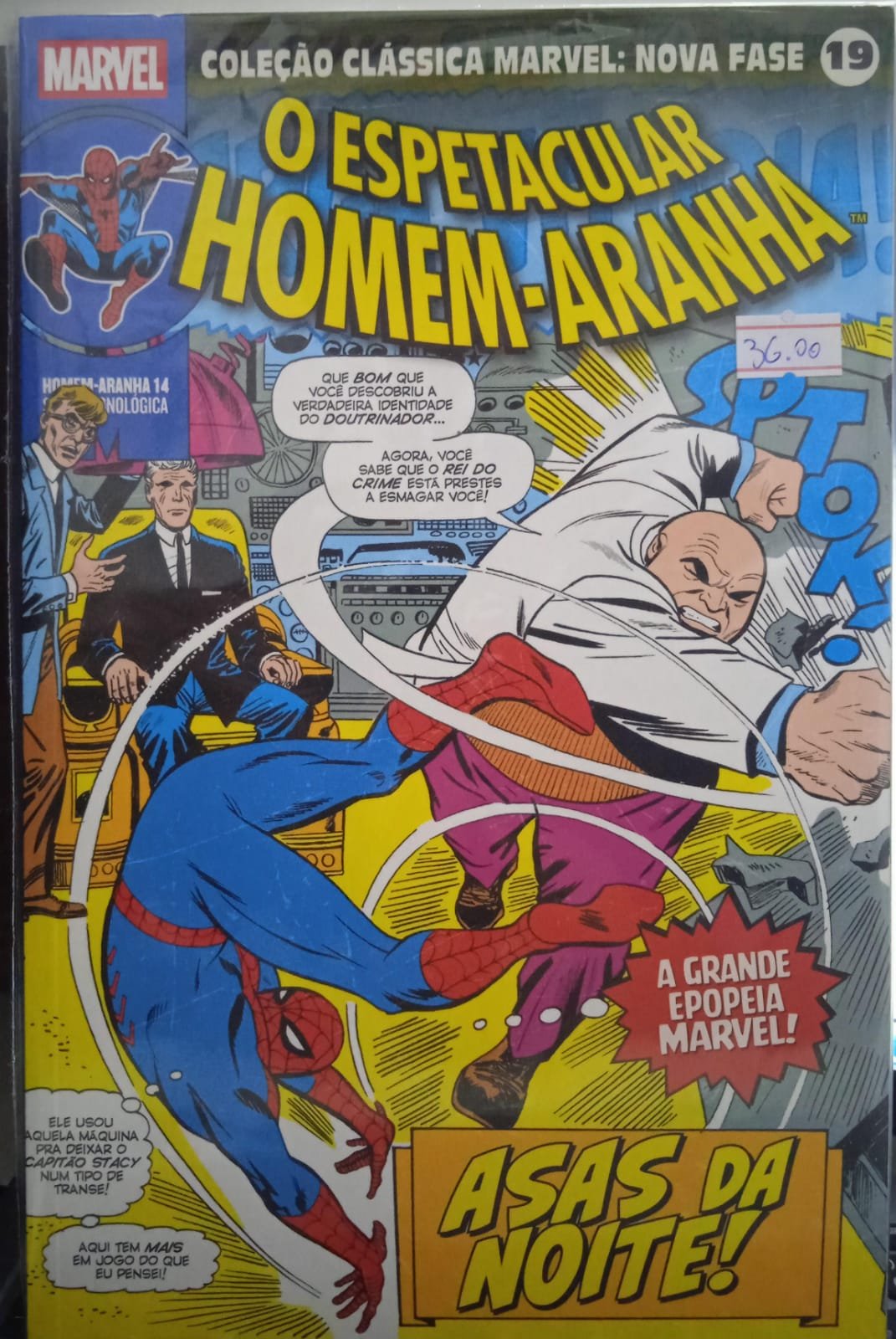 WhatsApp Image 2026-08-20 at 11.25.33 Coleção Clássica Marvel Nova Fase - Vol.19: O Espetacular Homem-Aranha 14 - Imagem 1