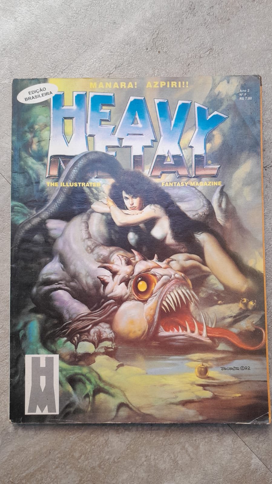 1 Heavy Metal 6 ano 2 edição brasileira - Imagem 1