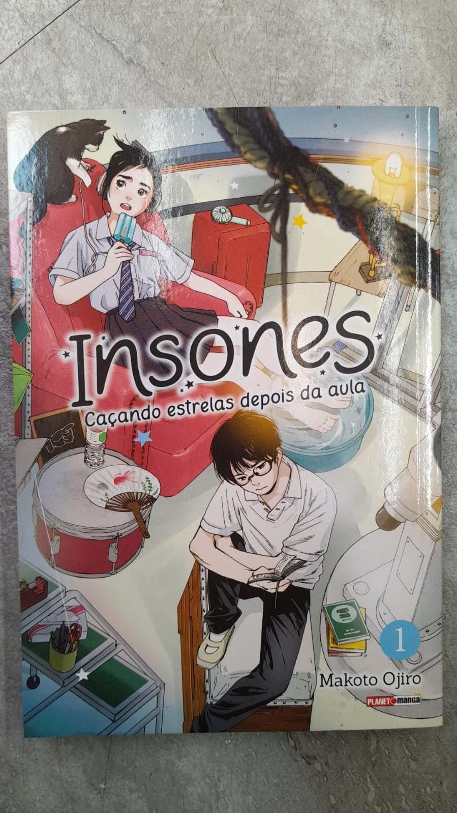 10 Insones: caçando estrelas depois da aula vol. 1 - Makoto Ojiro - Imagem 1