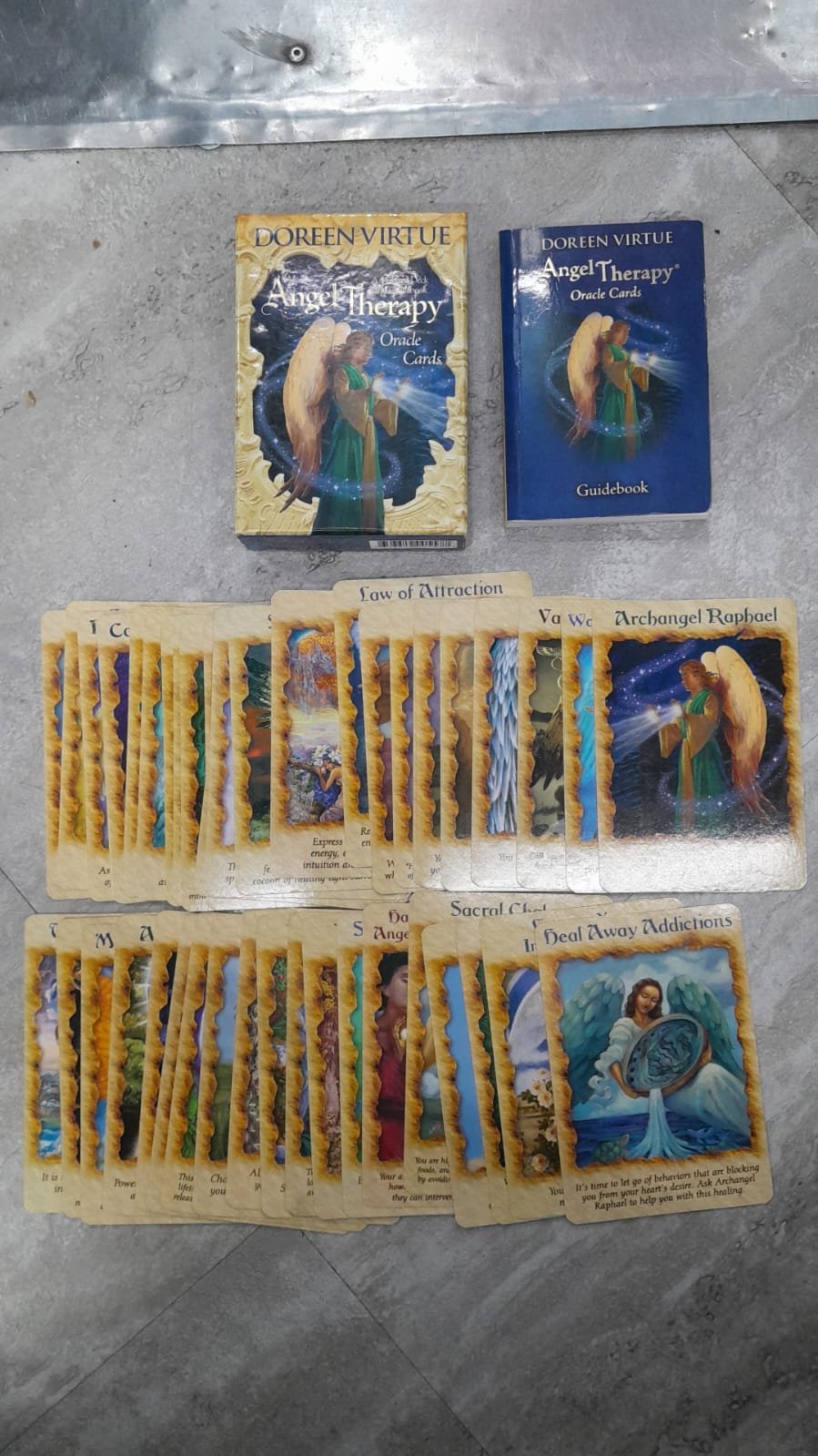 16 Angel Therapy Oracle Cards - Doreen Virtue - Imagem 1