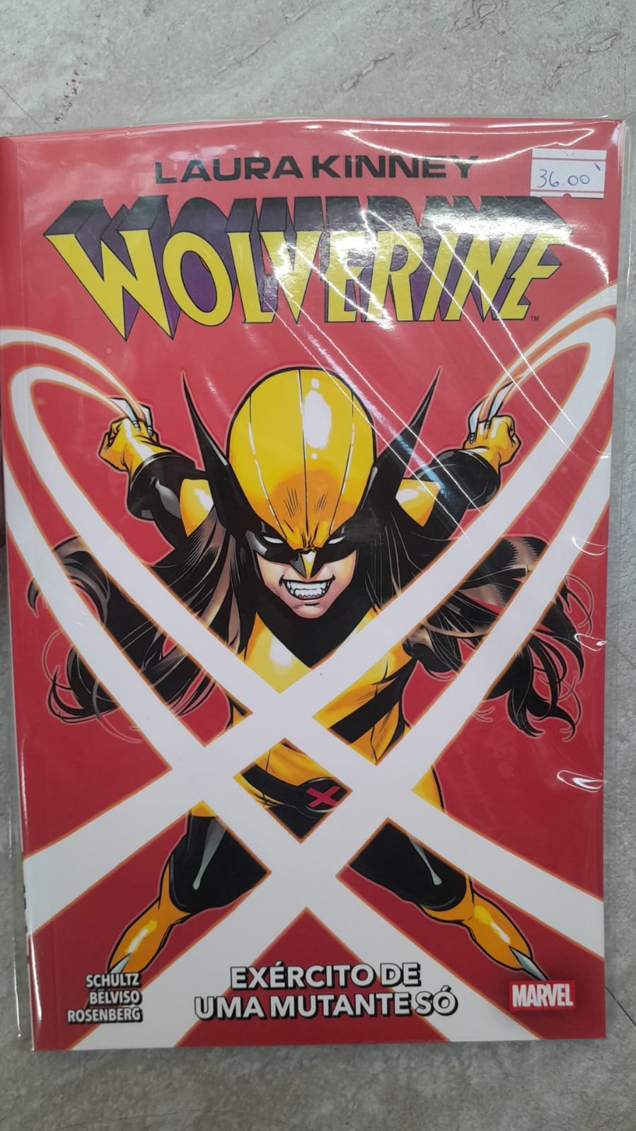 29 Laura Kinney Wolverine 1: exército de um uma mutante só - Imagem 1