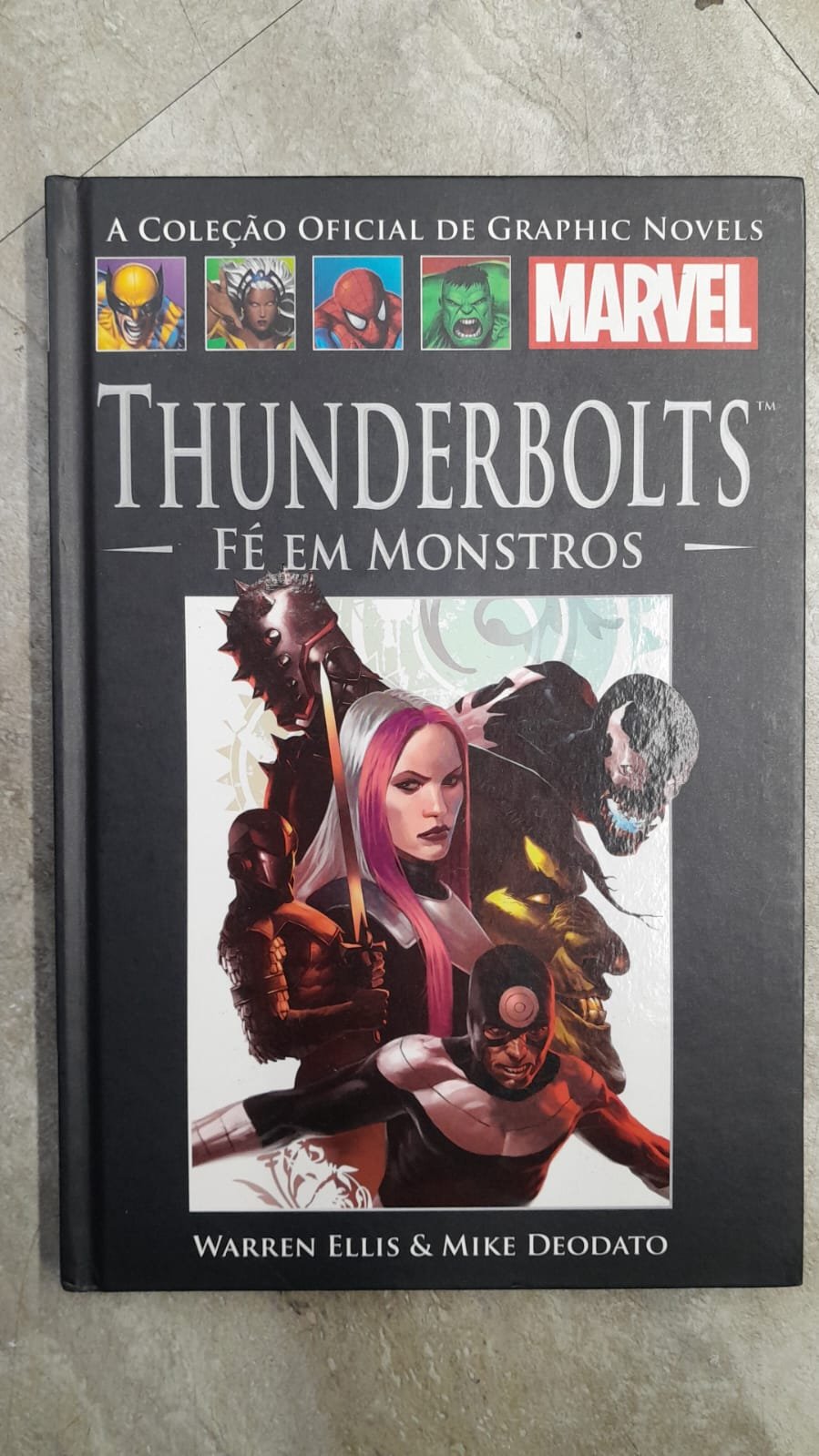 41 Thunderbolts Fé em Monstros Coleção Oficial de Graphic Novels Salvat - Imagem 1