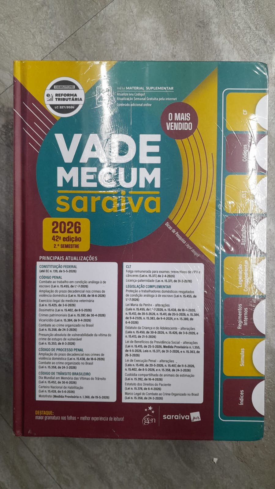53 Vade Mecum Saraiva 2026 2º semestre - Imagem 1