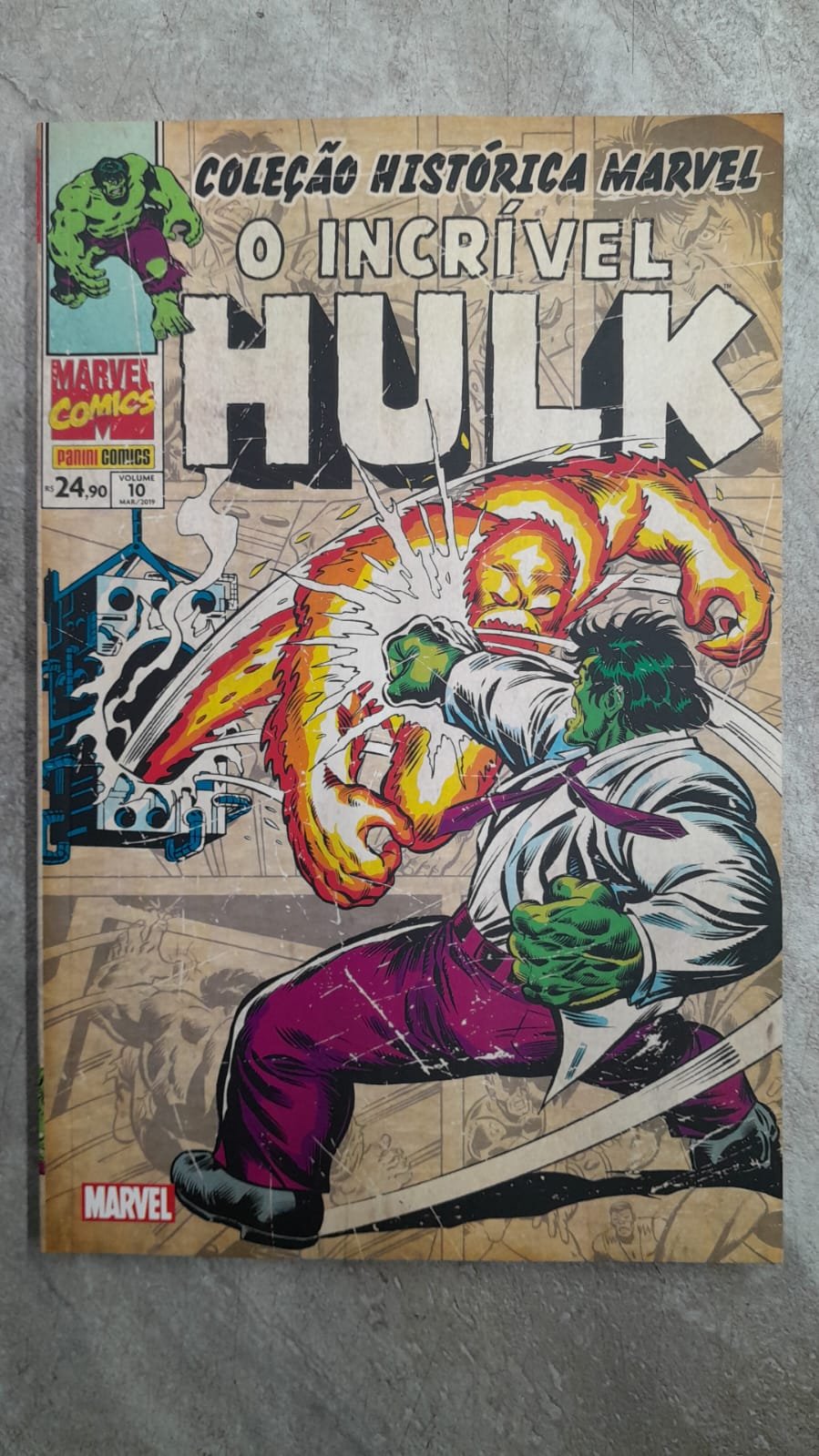 53 Coleção Histórica Marvel O Incrível Hulk 10 - Imagem 1