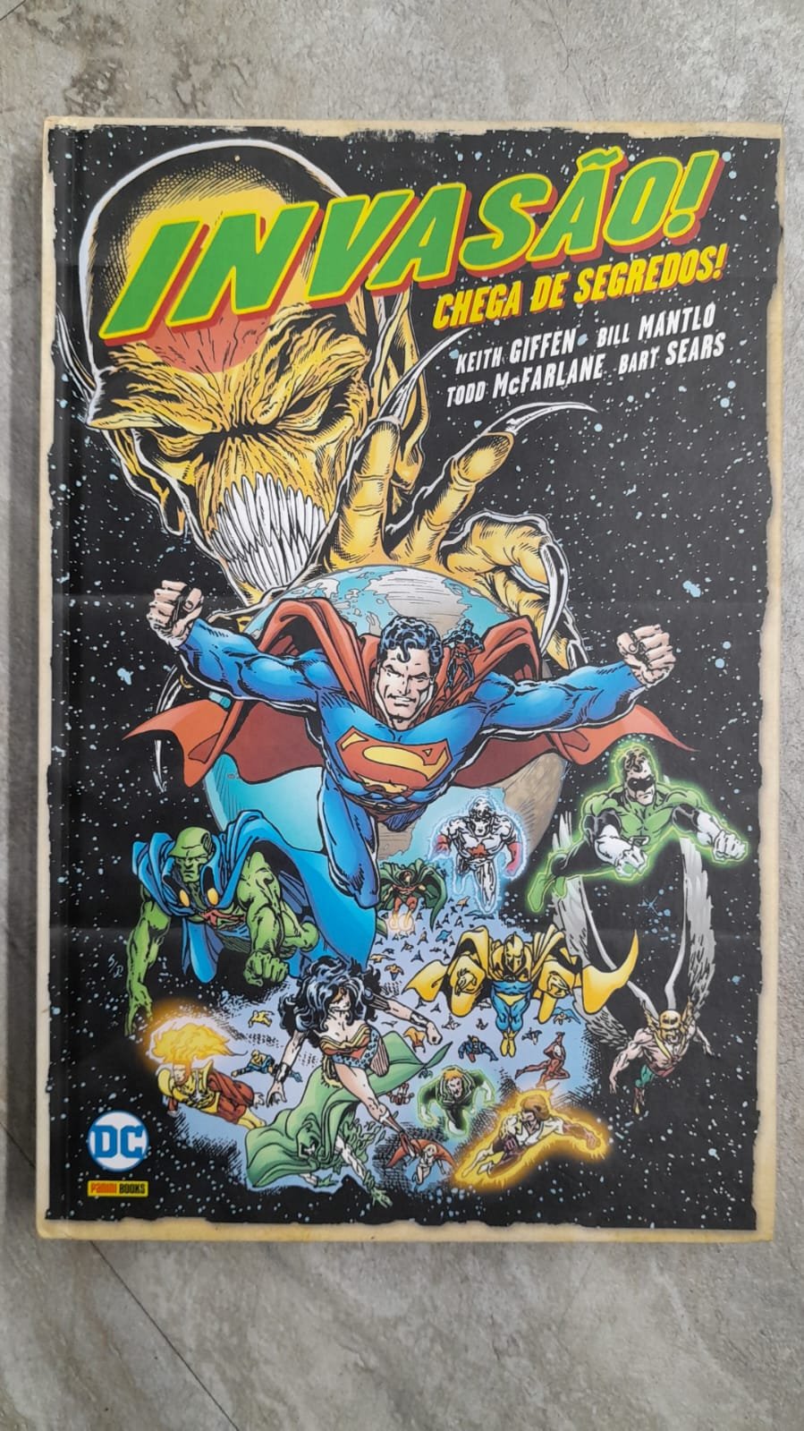 55 Invasão: Chega de Segredos - Keith Giffen Bill Mantlo Todd McFarlane - Imagem 1