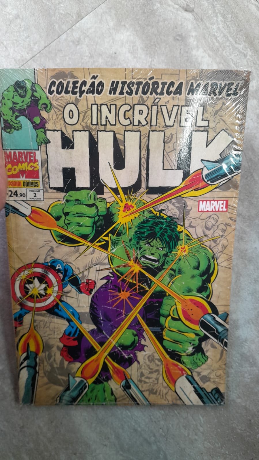 57 Coleção Histórica Marvel O Incrível Hulk 2 - Imagem 1