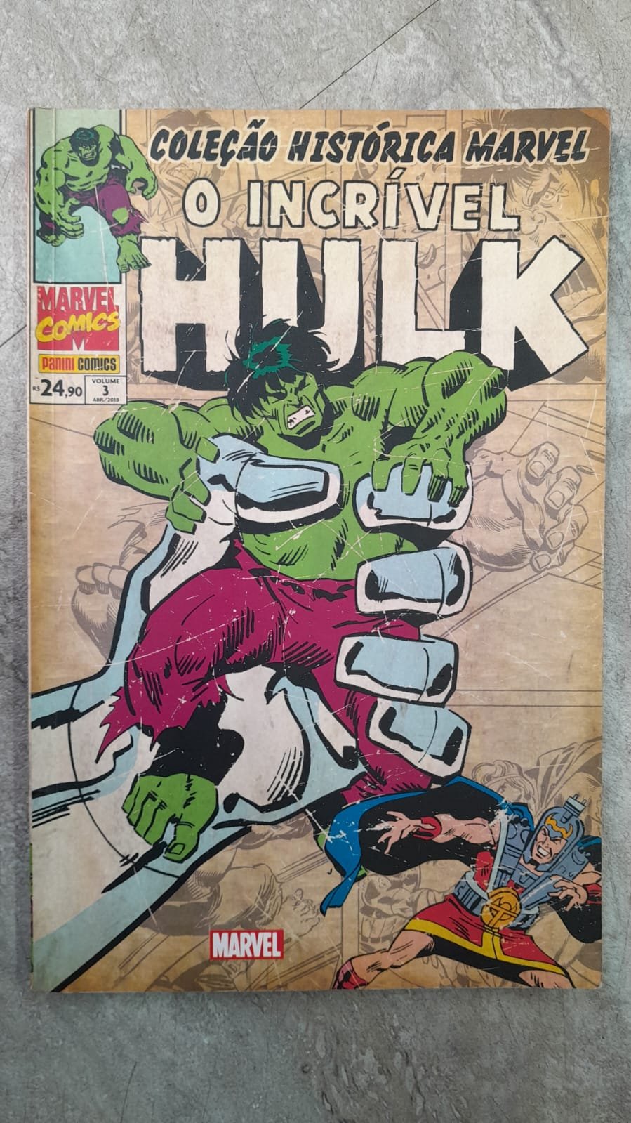 58 Coleção Histórica Marvel O Incrível Hulk 3 - Imagem 1