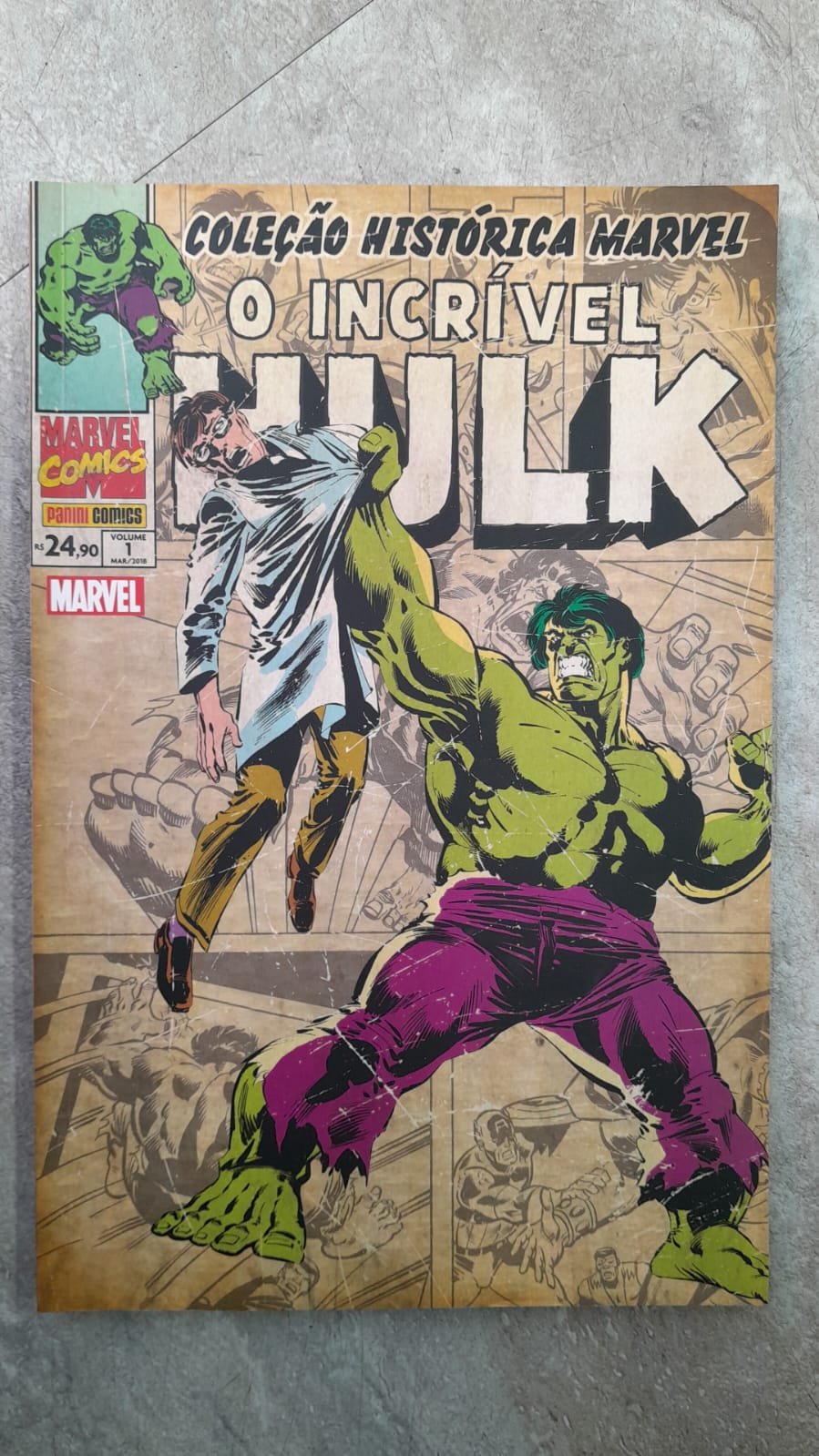 59 Coleção Histórica Marvel O Incrível Hulk 1 - Imagem 1