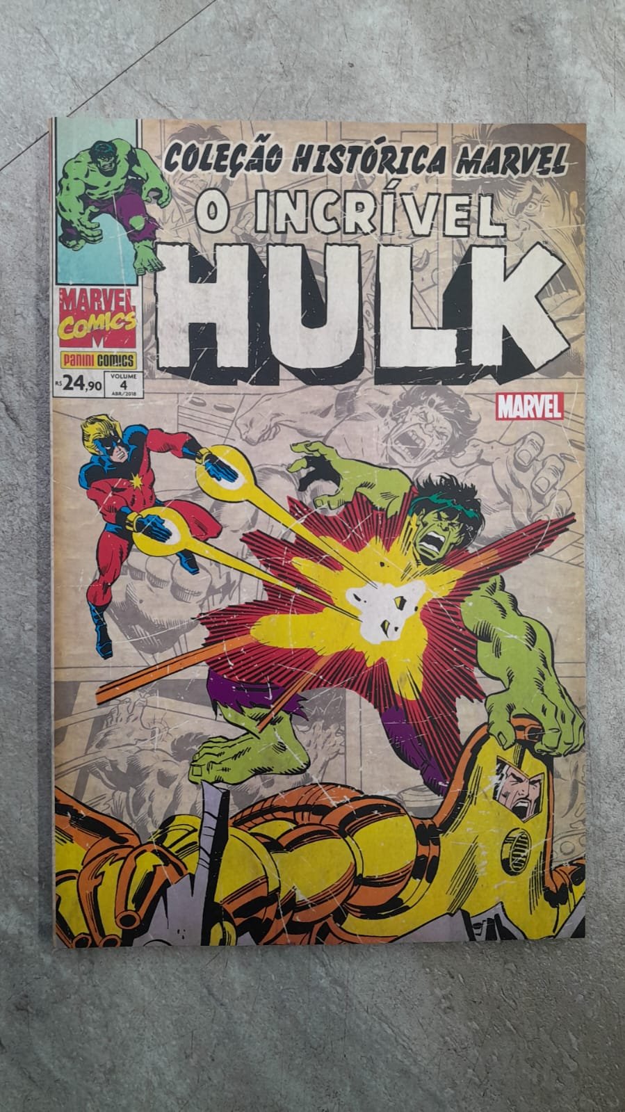 60 Coleção Histórica Marvel O Incrível Hulk 4 - Imagem 1