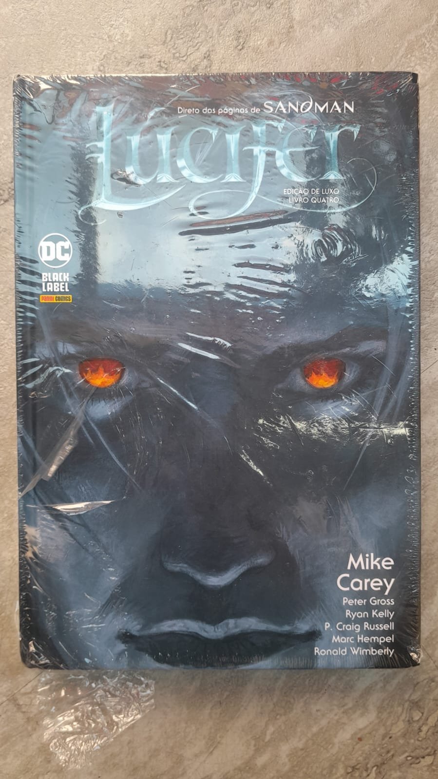 62 Lúcifer edição de luxo livro quatro - Mike Carey Peter Gross - Imagem 1