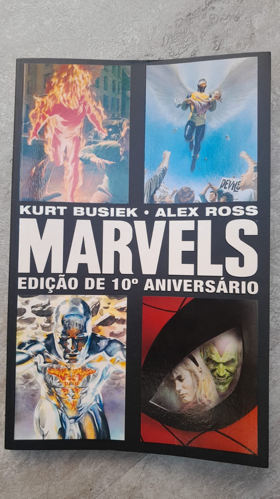 65 Marvels edição de 10º aniversário - Kurt Busiek Alex Ross - Imagem 1