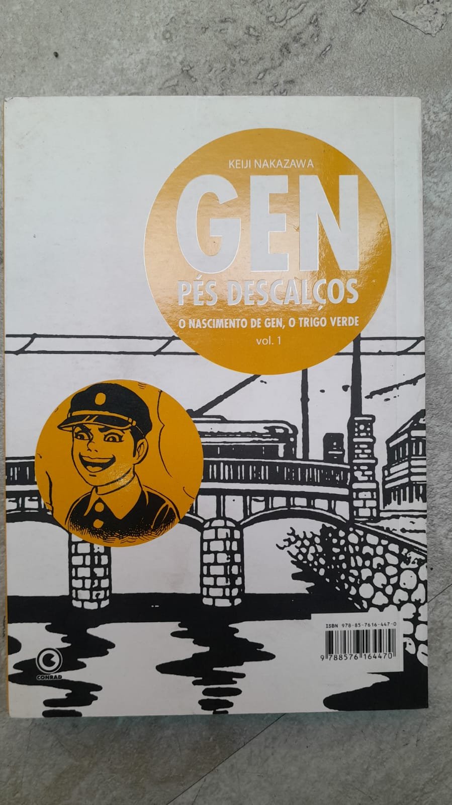 70 Gen Pés Descalços vol. 1: O Nascimento de Gen, O Trigo Verde - Keiji Nakazawa - Imagem 1