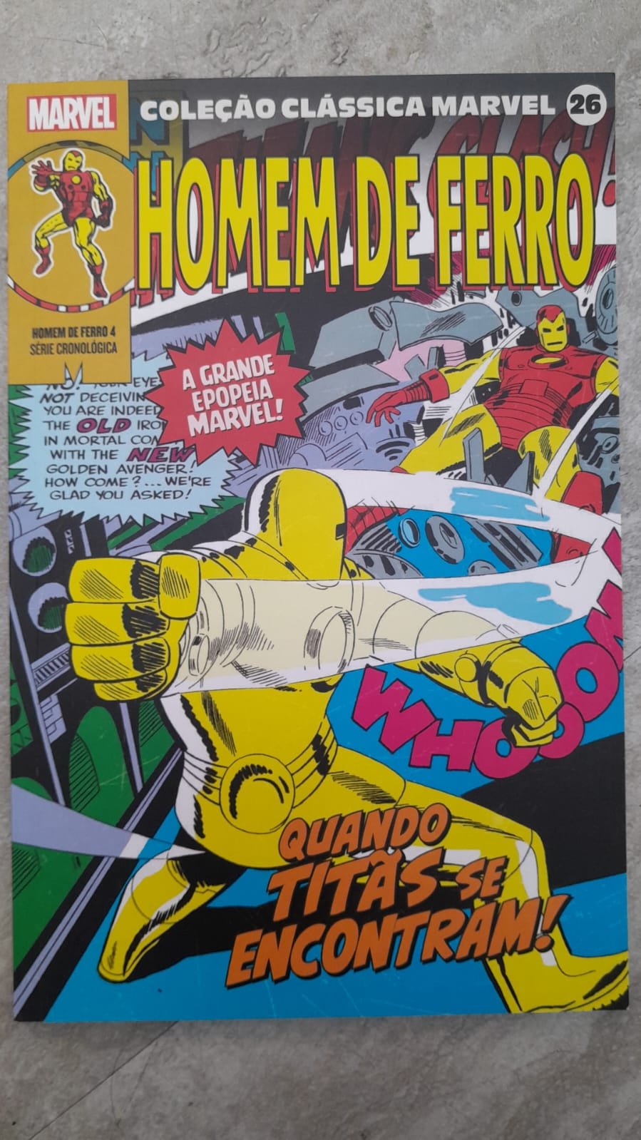 78 Coleção Clássica Marvel 26: Homem de Ferro 4 - Imagem 1