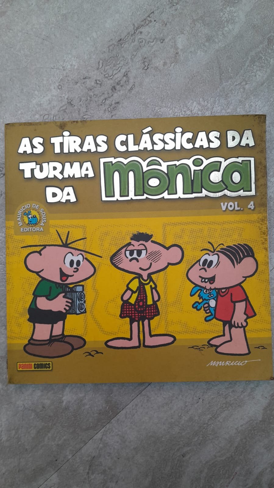 79 As Tiras Clássicas da Turma da Mônica vol. 4 - Imagem 1