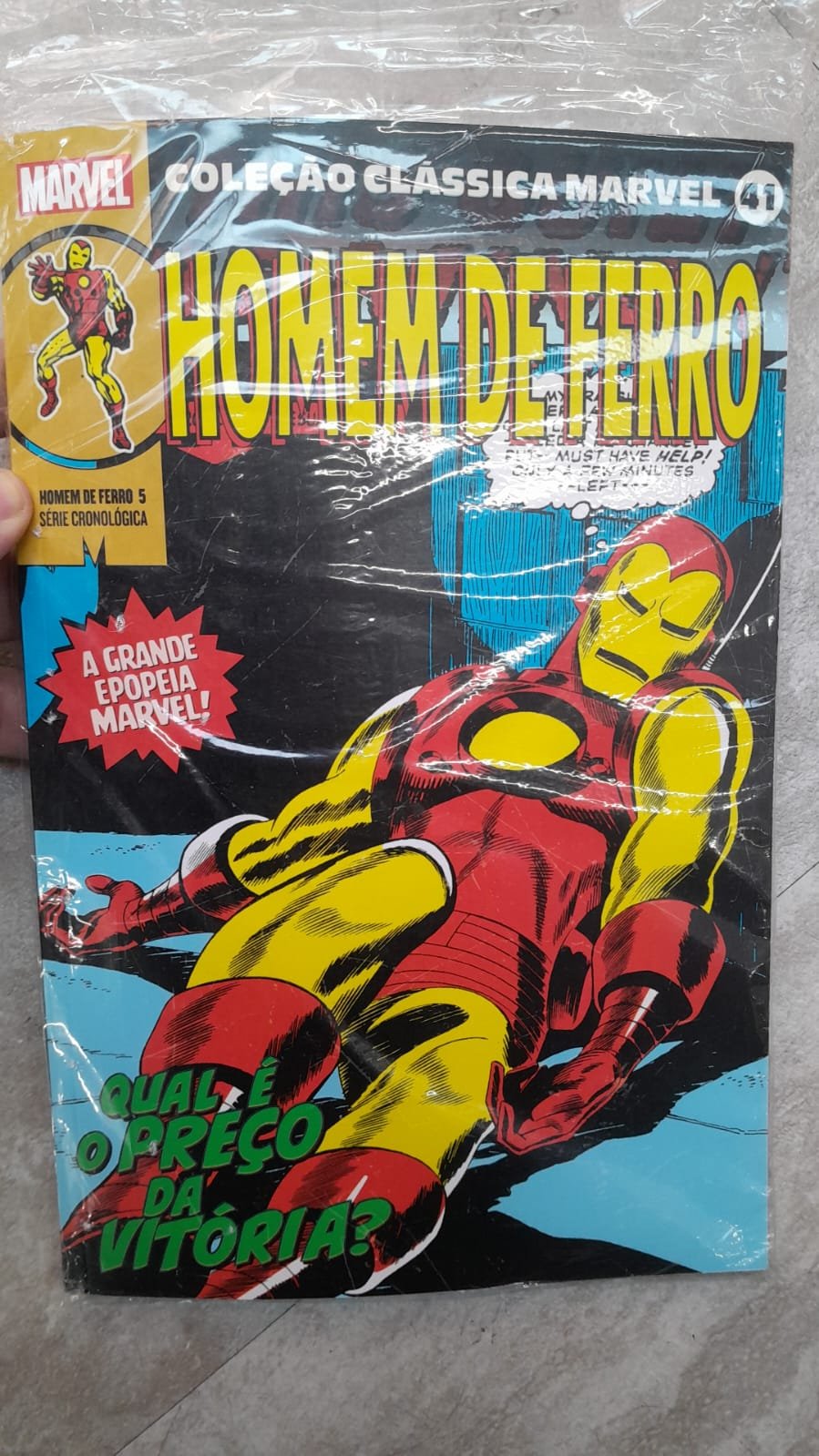 80 Coleção Clássica Marvel 41: Homem de Ferro 5 - Imagem 1