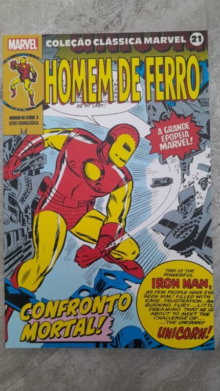 Coleção Clássica Marvel 21: Homem de Ferro 3