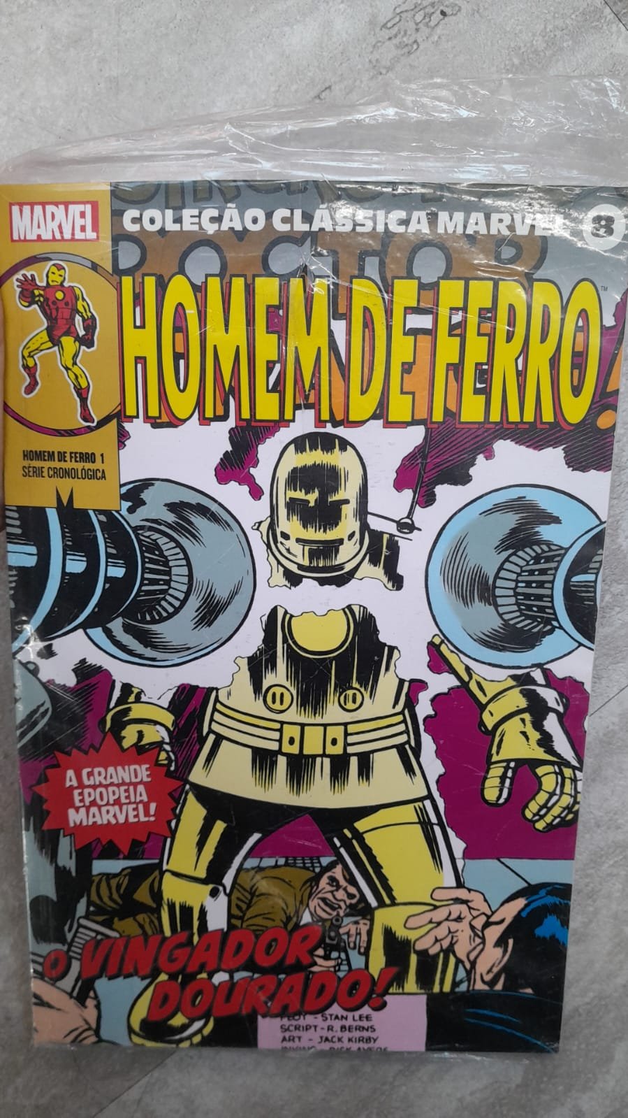 83 Coleção Clássica Marvel 8: Homem de Ferro 1 - Imagem 1