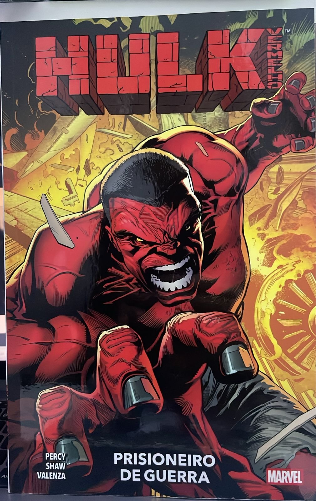 WhatsApp Image 2026-09-02 at 17.54.32 Hulk vermelho - Vol.1: prisioneiro de guerra - Imagem 1