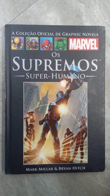 Coleção Oficial de Graphic Novels Marvel: Os Supremos Super-Humano