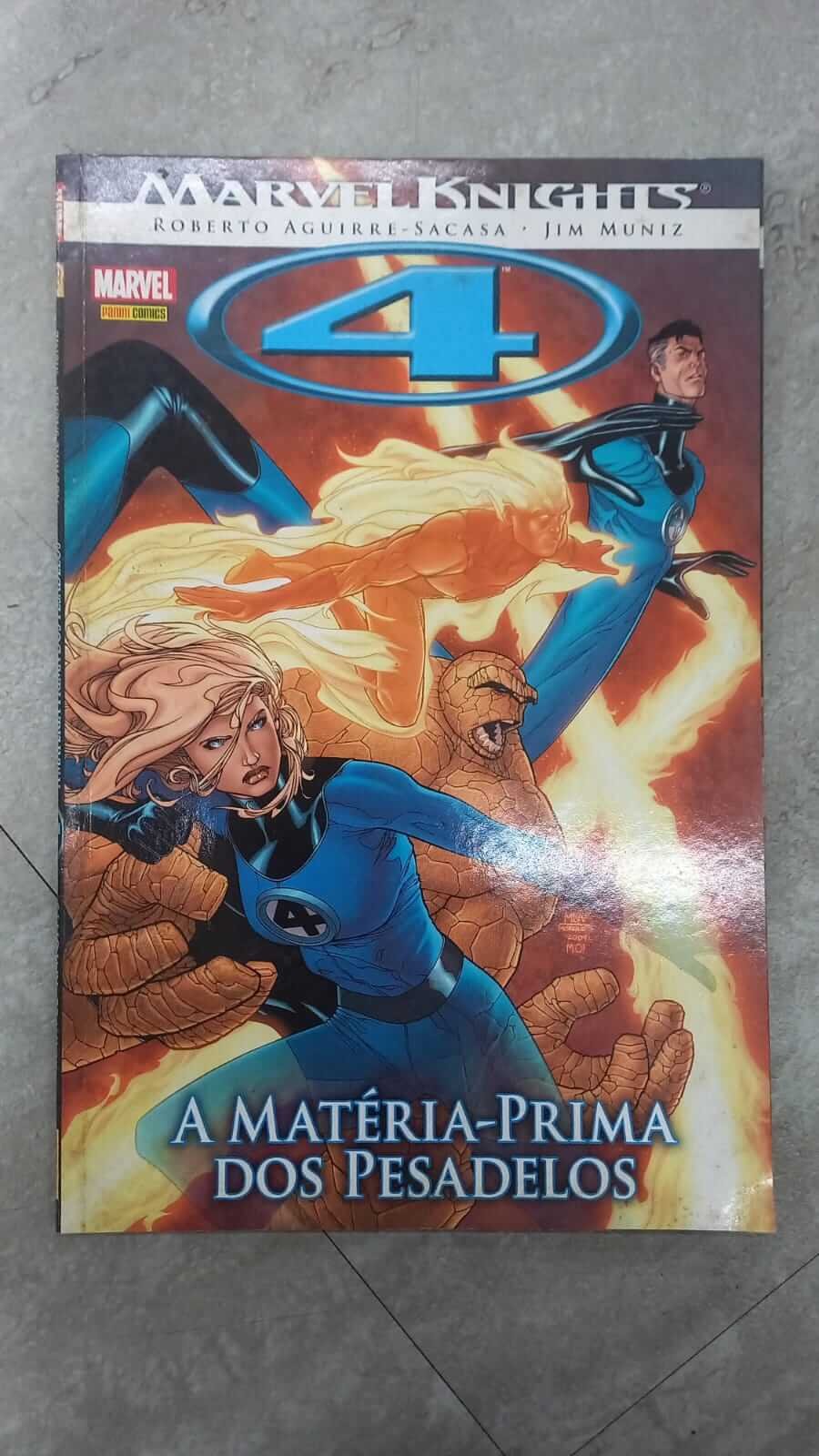 14 Marvel Knights Quarteto Fantástico: A Matéria Prima dos Pesadelos - Imagem 1