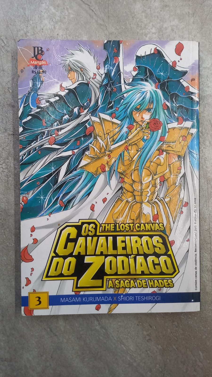 2 The Lost Canvas Os Cavaleiros do Zodíaco A Saga de Hades vol. 3 - Imagem 1