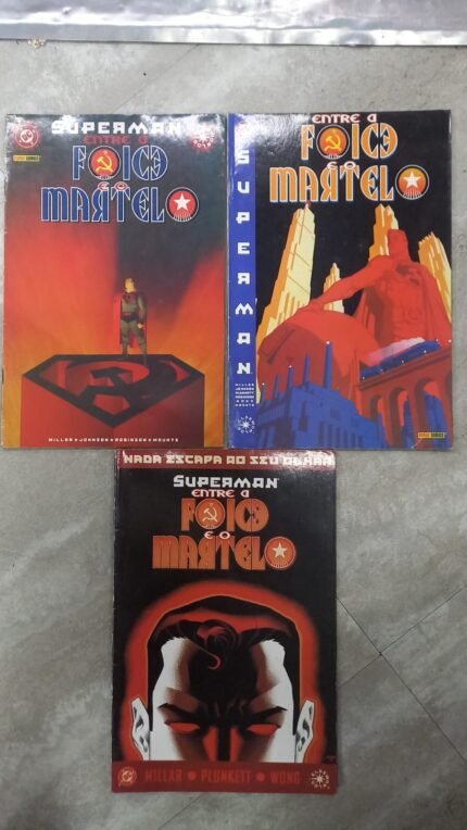 Superman Entre a Foice e o Martelo completo 1 ao 3