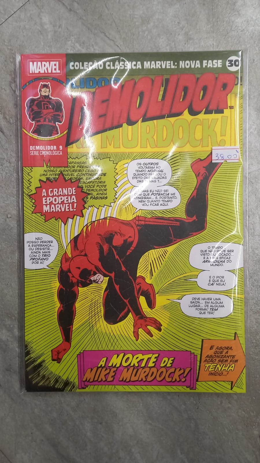 21 Coleção Clássica Marvel Nova Fase 30: Demolidor 9 - Imagem 1