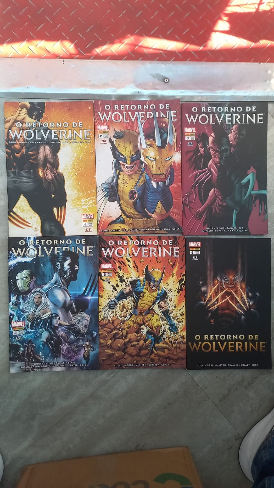 25 O Retorno de Wolverine completo 1 ao 6 - Imagem 1