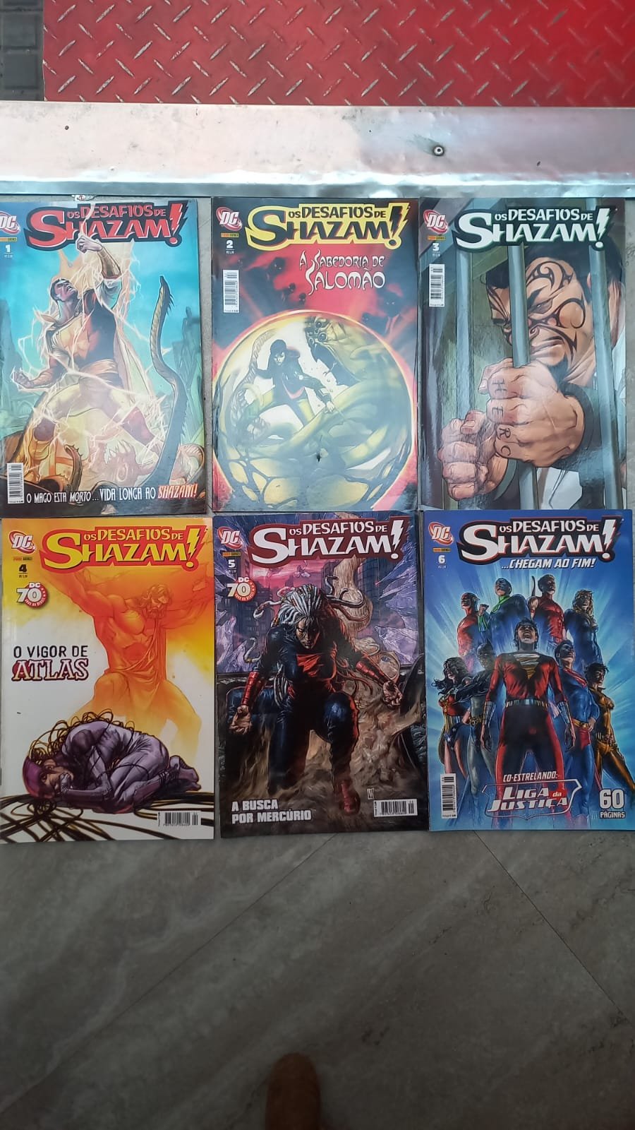 28 Os Desafios de Shazam! completo 1 ao 6 - Imagem 1