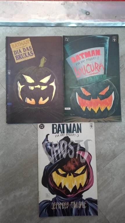 Batman Dia das Bruxas completo 1 ao 3