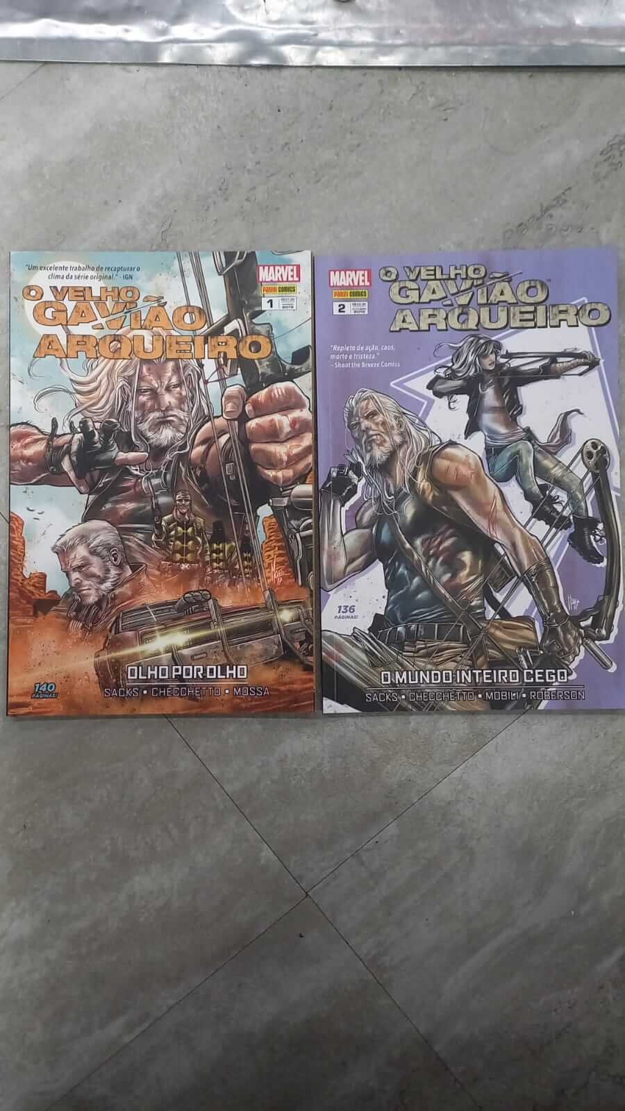 5 O Velho Gavião Arqueiro completo 1 e 2 - Imagem 1