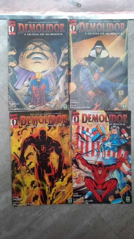 Demolidor: A Queda de Murdock completo 1 ao 4