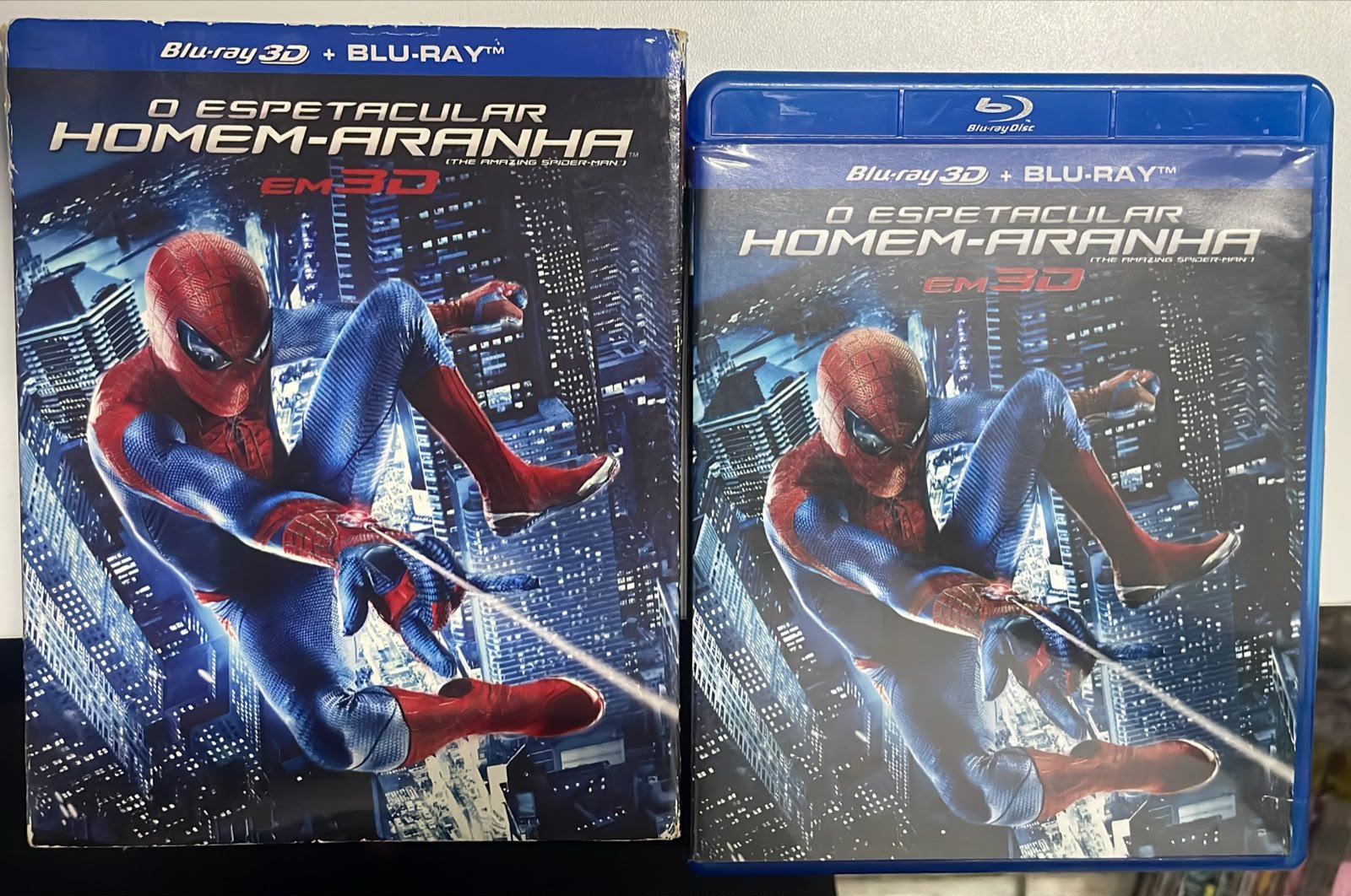 WhatsApp Image 2026-10-02 at 17.32.12 Blu-Ray O Espetacular Homem-Aranha em 3D (Com Box e 2 Discos) - Imagem 1