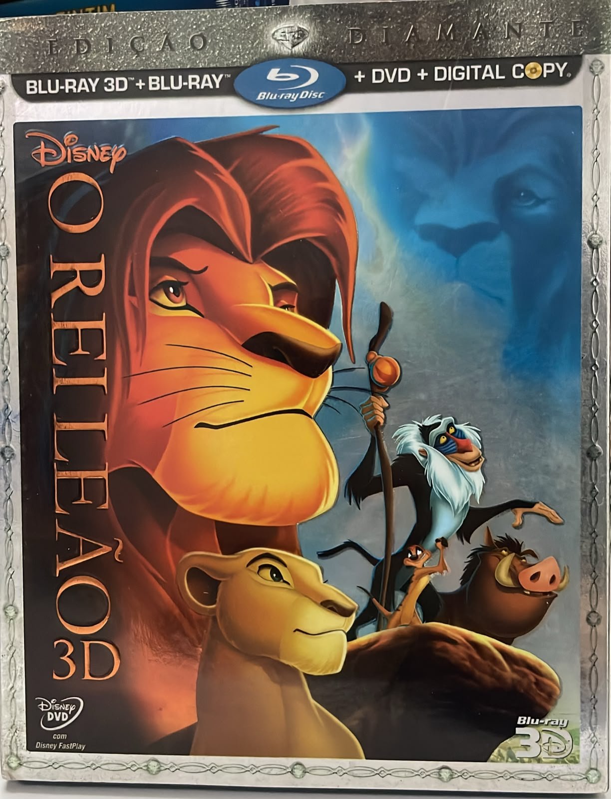 WhatsApp Image 2026-10-17 at 12.47.55 Blu-Ray Box O Rei Leão em 3D (4 Discos) - Imagem 1