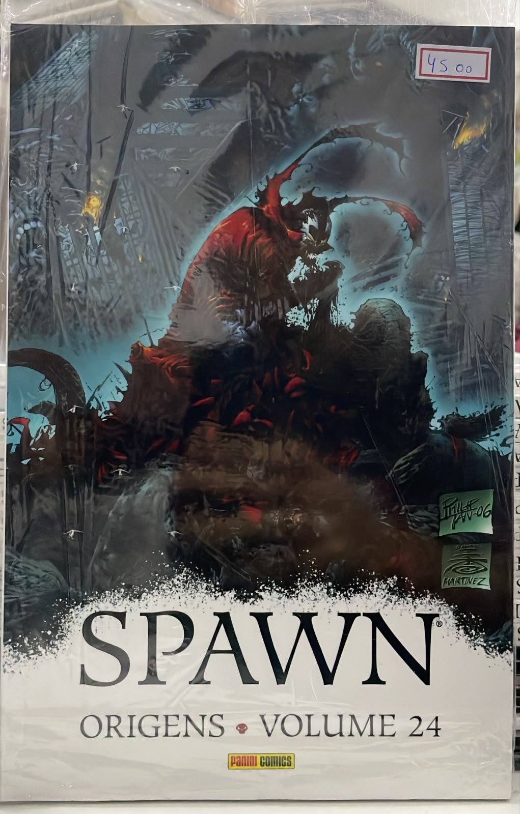 WhatsApp Image 2026-10-20 at 17.51.05 Spawn Origens - Vol.24 (Lacrado) - Imagem 1