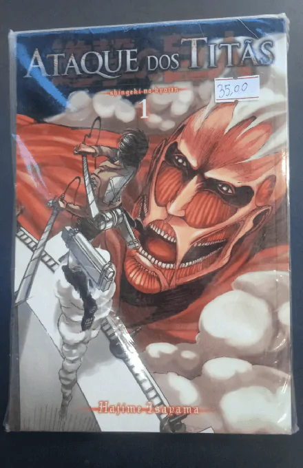 Ataque dos Titãs (Shingeki no Kyojin) - Volume 1 - Image 1