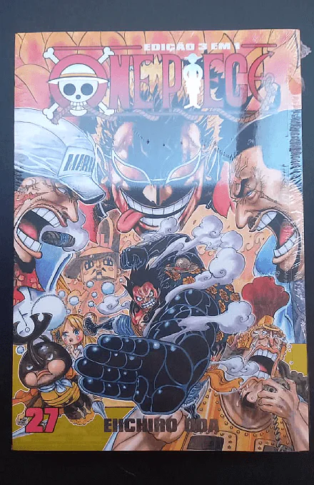 One Piece - Edição 3 em 1 - Volume 27 (Lacrado) - Imagem 1