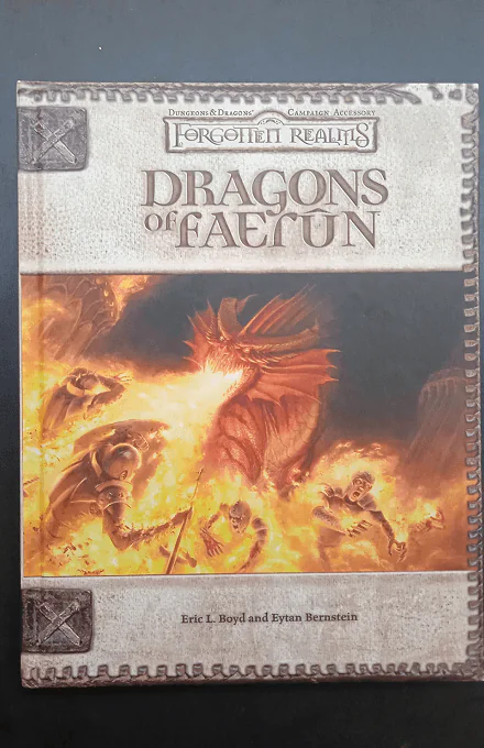 Dungeons e Dragons, Forgotten Realms - Dragons of Faerûn (Capa dura, Em Inglês) - Image 1